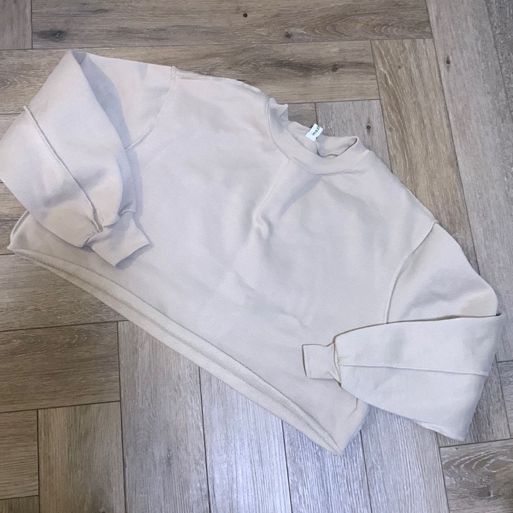 Amazhiyu cropped crew neck